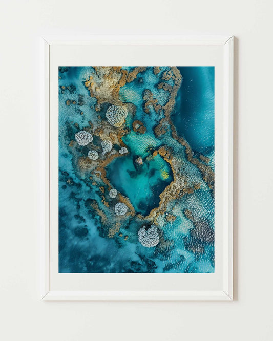 Ocean Heart Poster