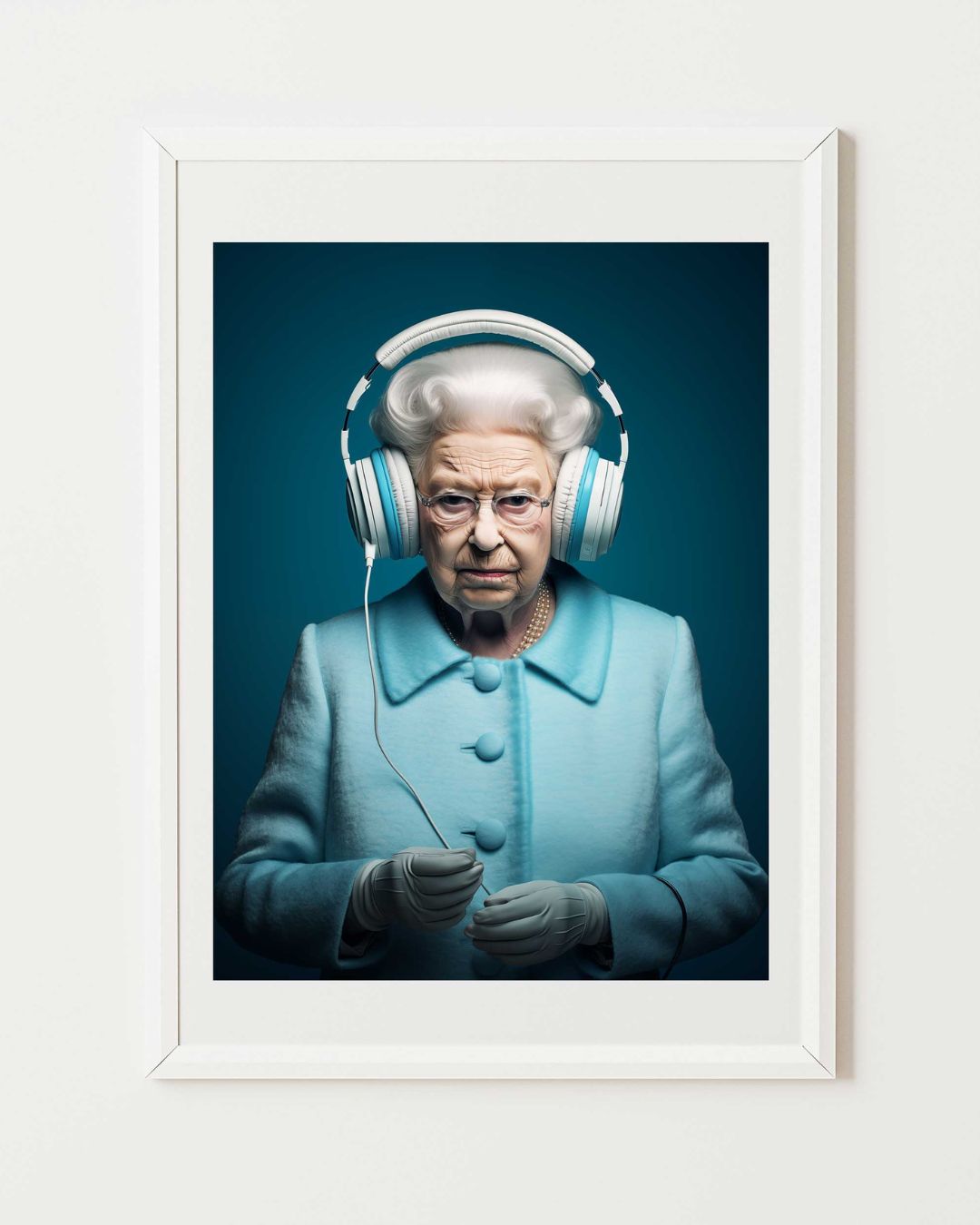 Poster Tribute to the Queen