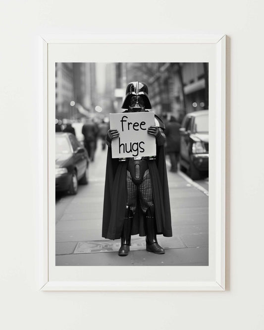 Darth Vader Hugs Poster