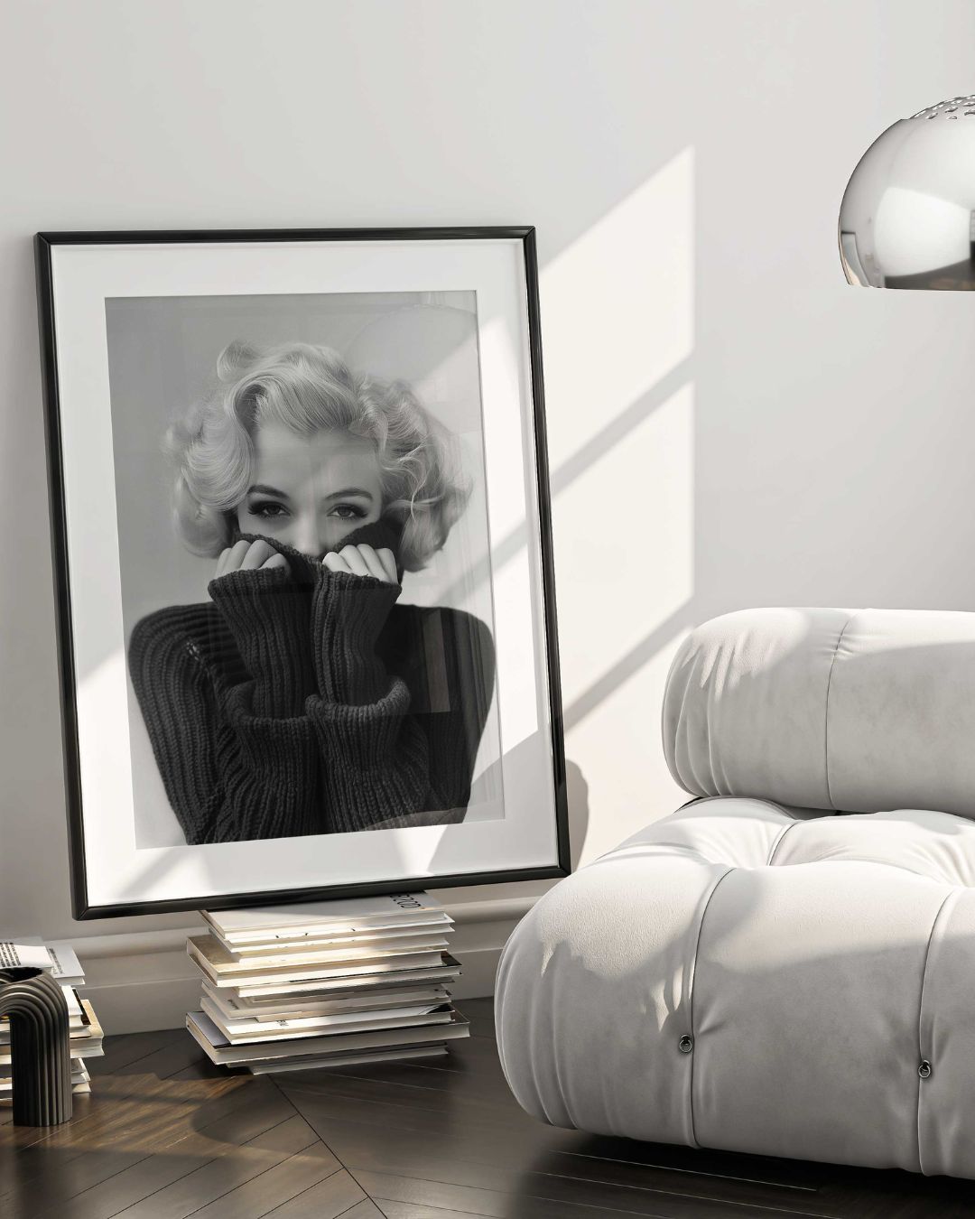 Cozy Marilyn Poster