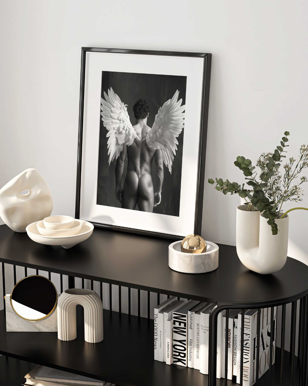 Enigmatic Angel Poster