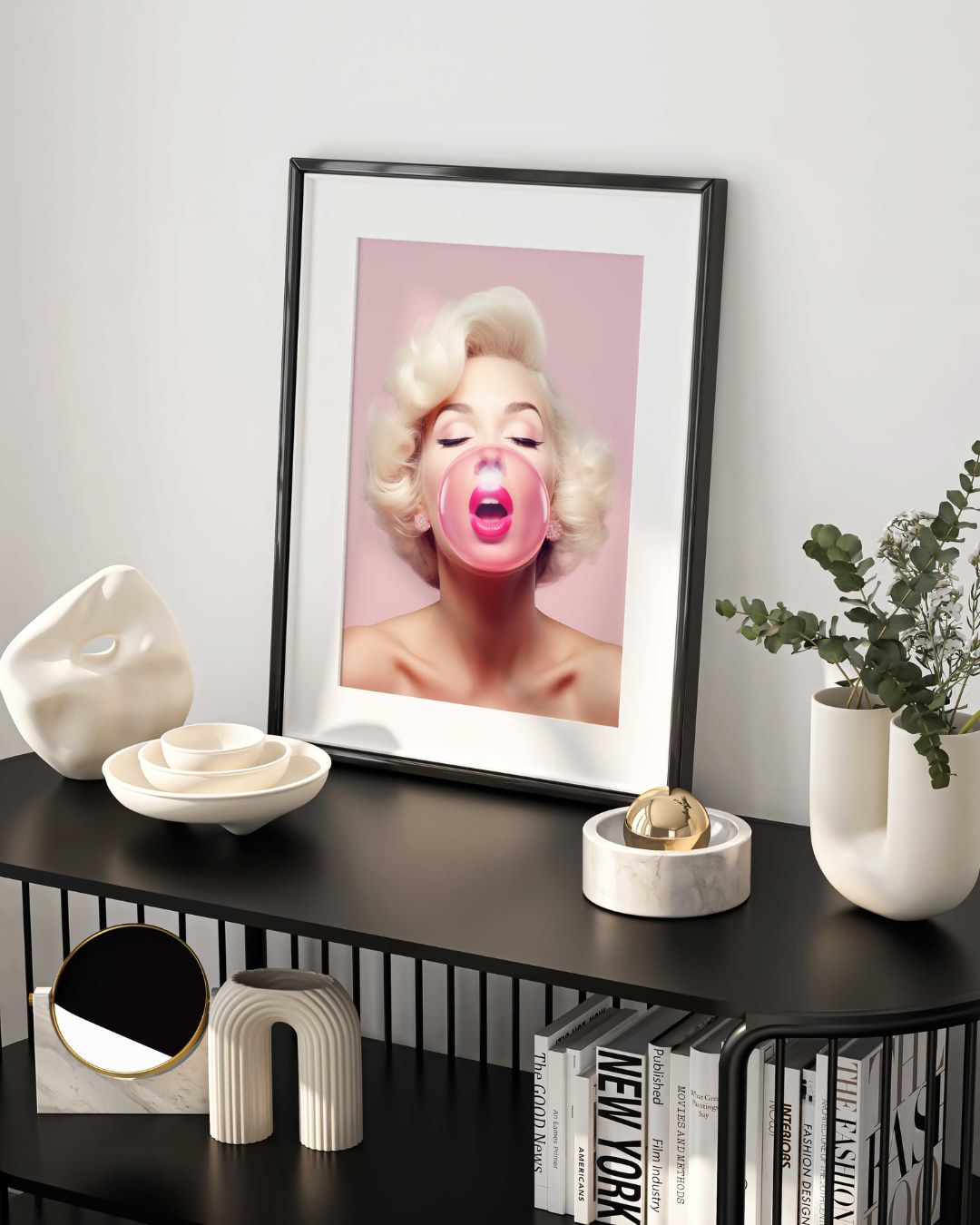 Marilyn Bubbles Poster