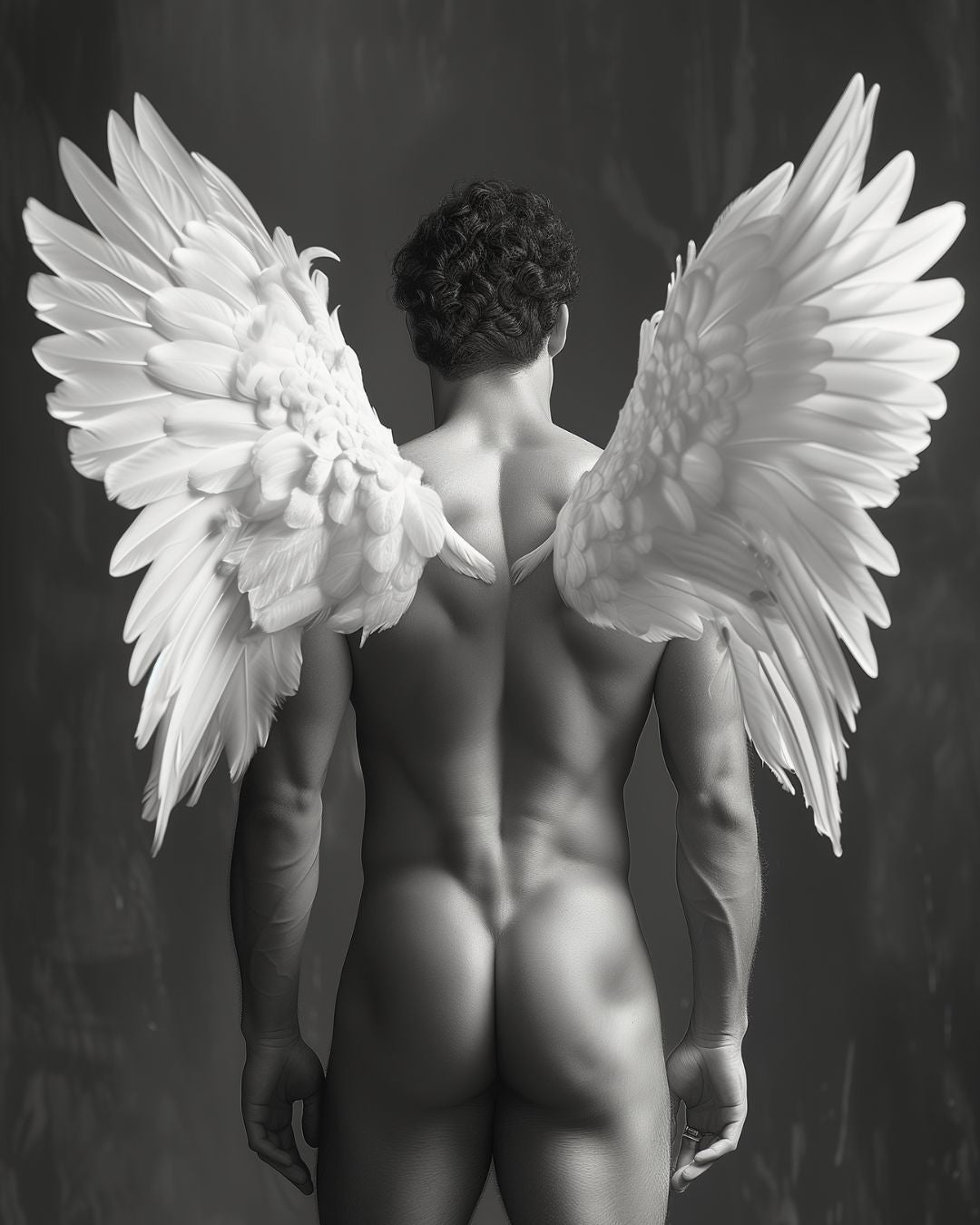 Enigmatic Angel Poster