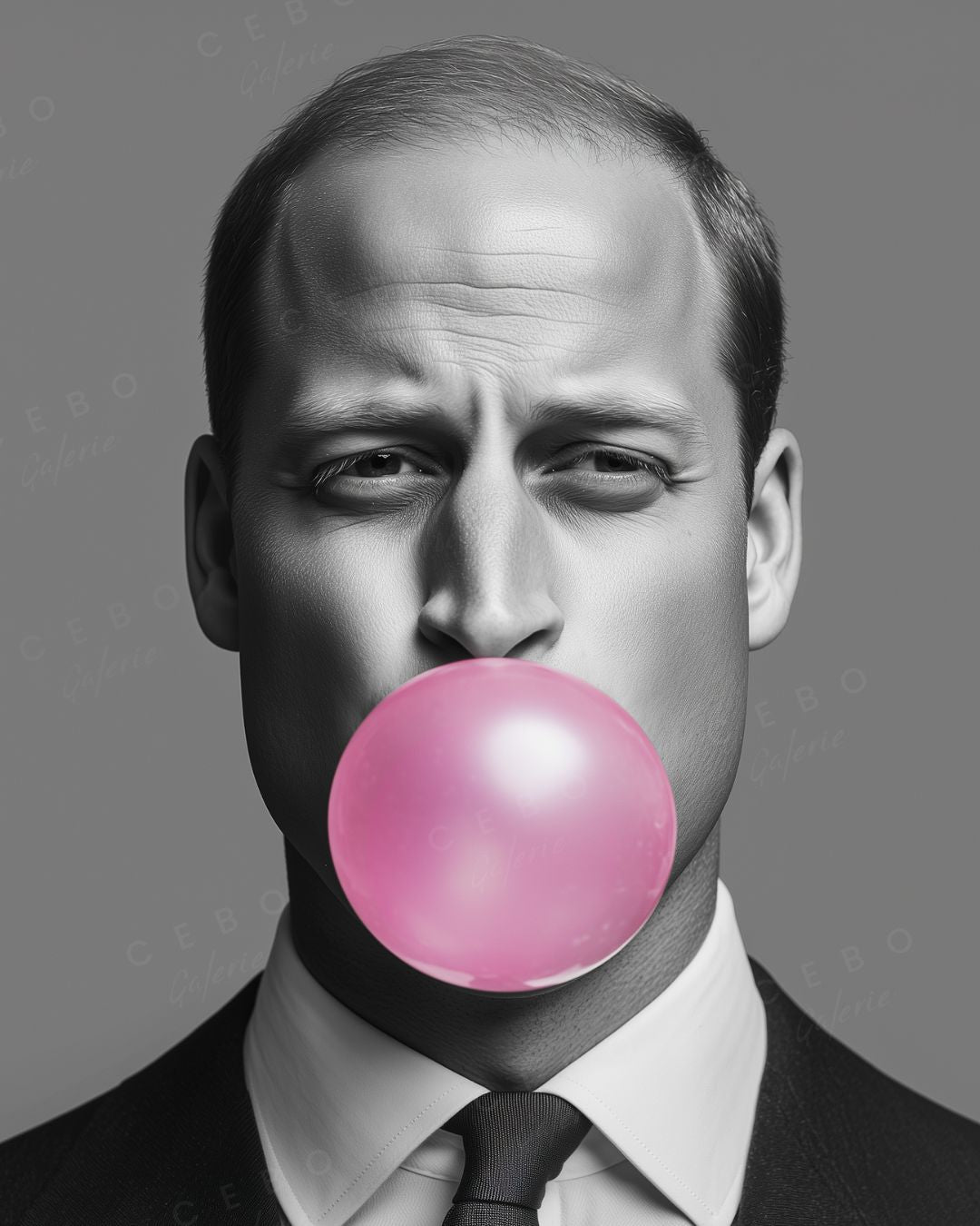 William's Bubbles Poster