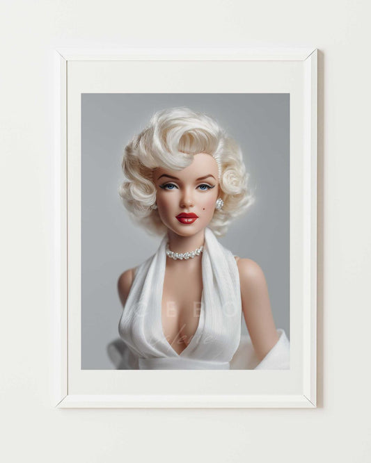 Marilyn's Barbie Poster