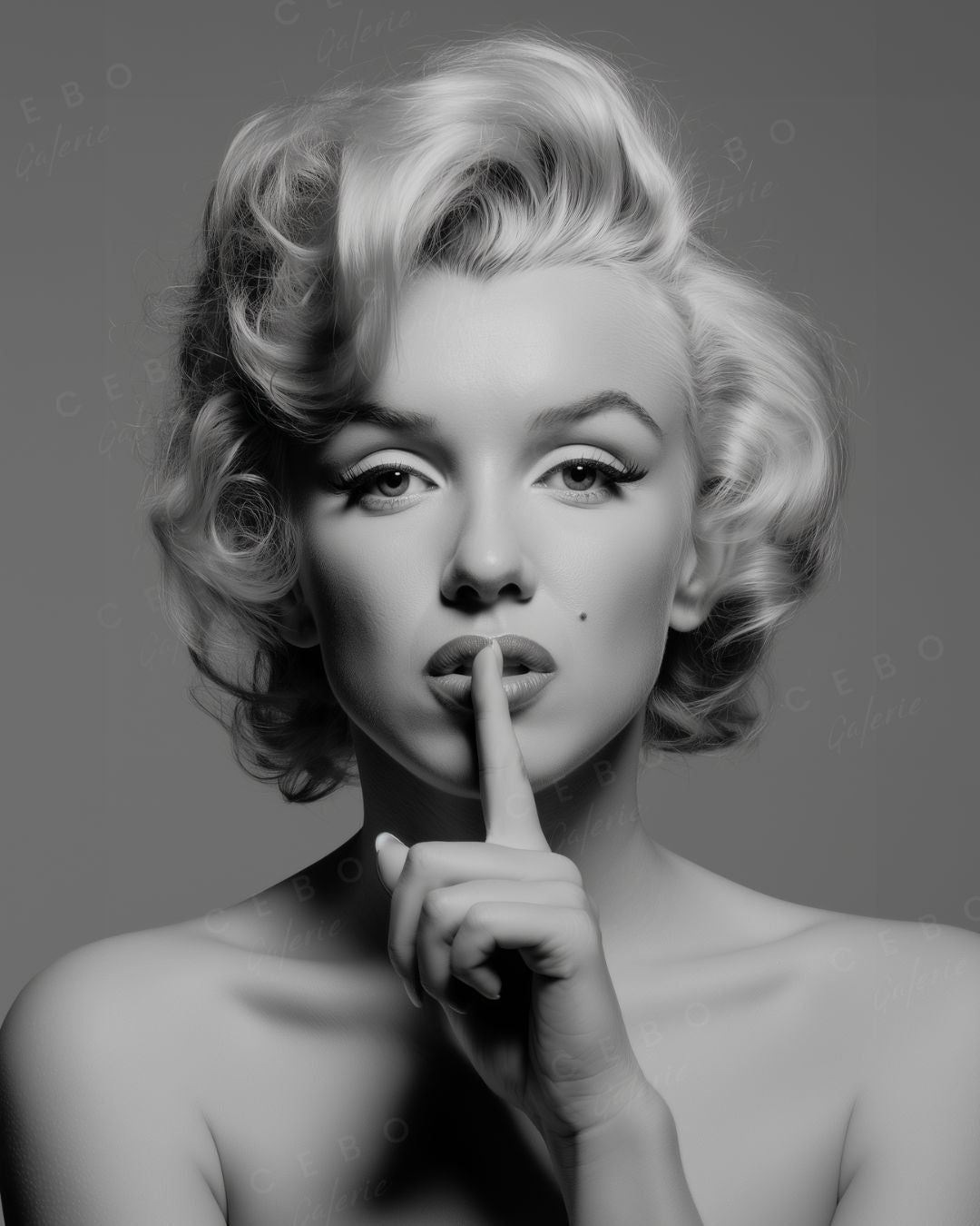 Silent Marilyn poster