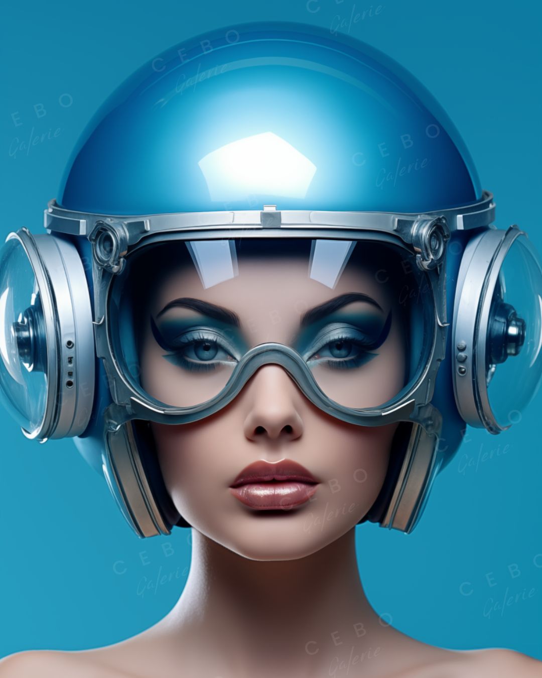 Affiche Blue Diva
