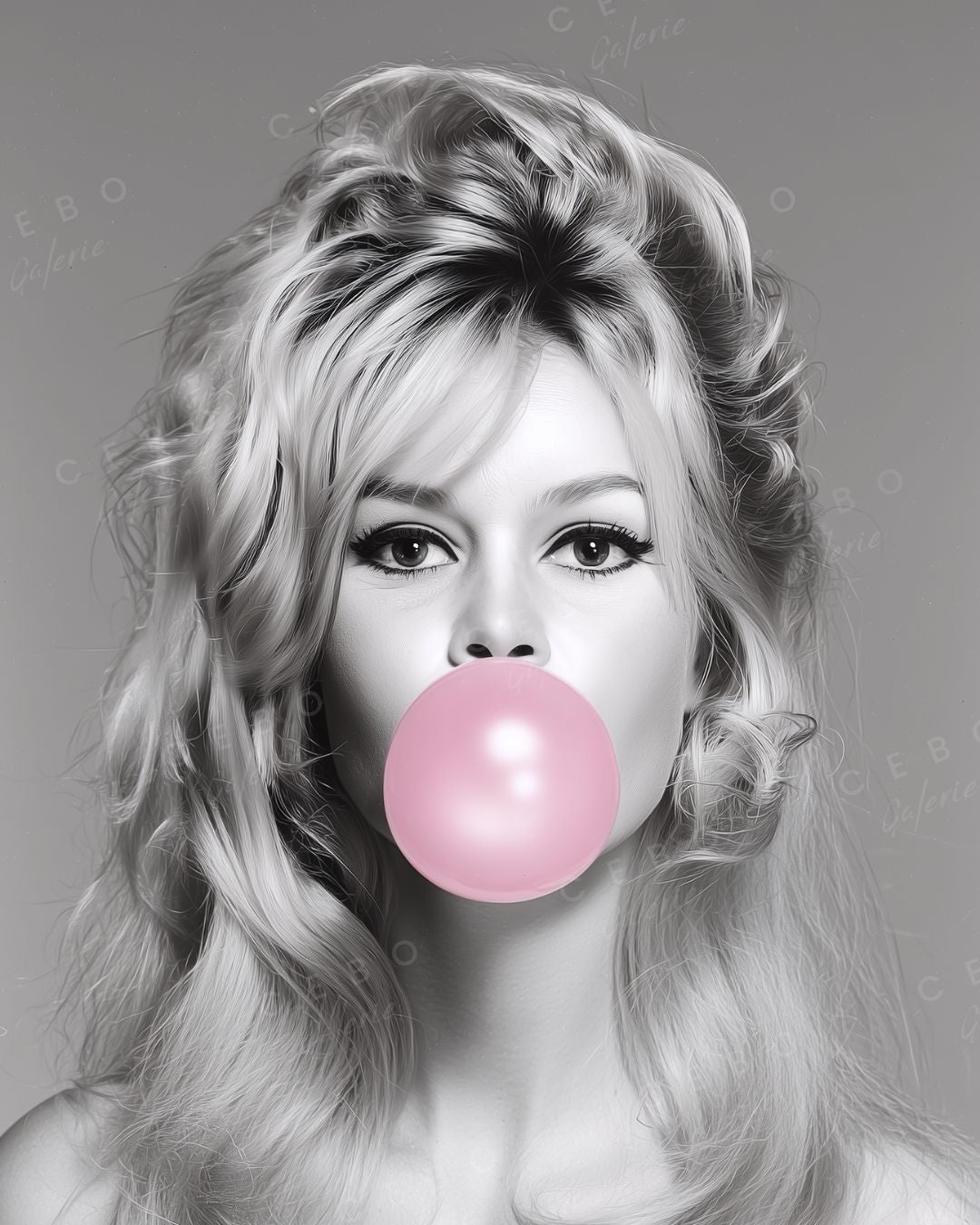 Bardot Bubbles Poster