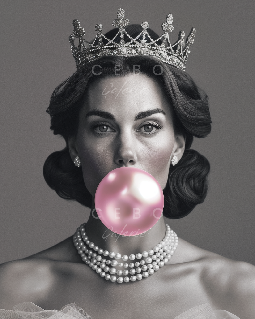 Kate's Bubbles Poster