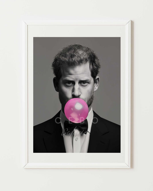 Harry's Bubbles Poster