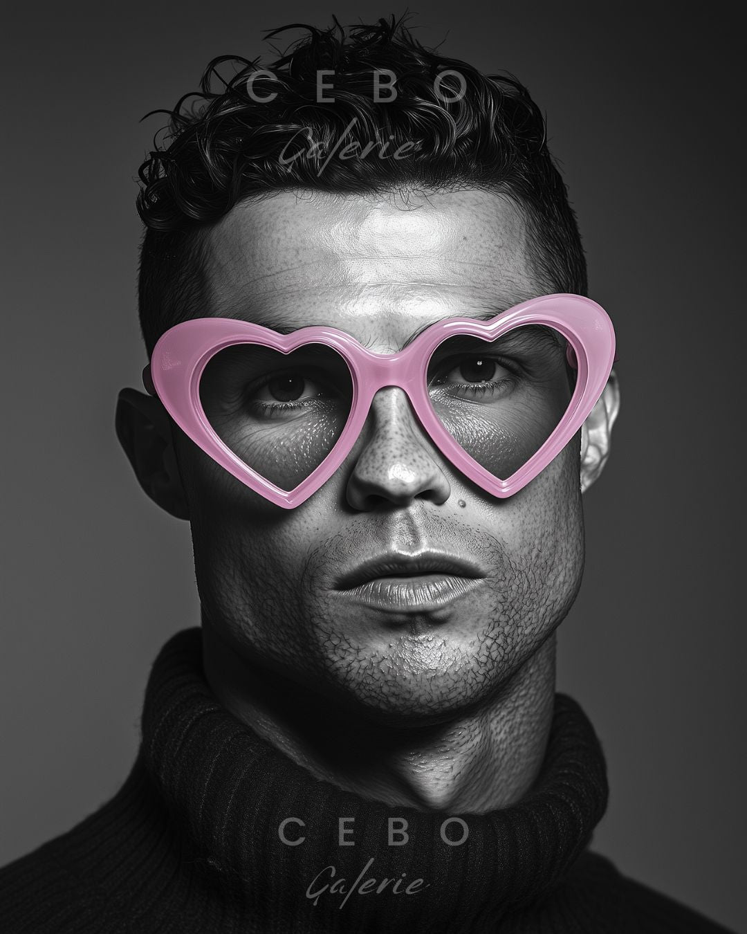 Affiche Coeur de Ronaldo