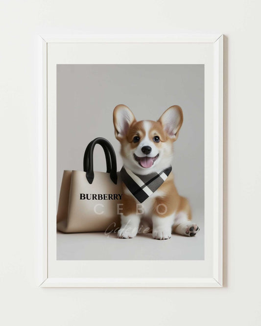 Deluxe Corgi Poster