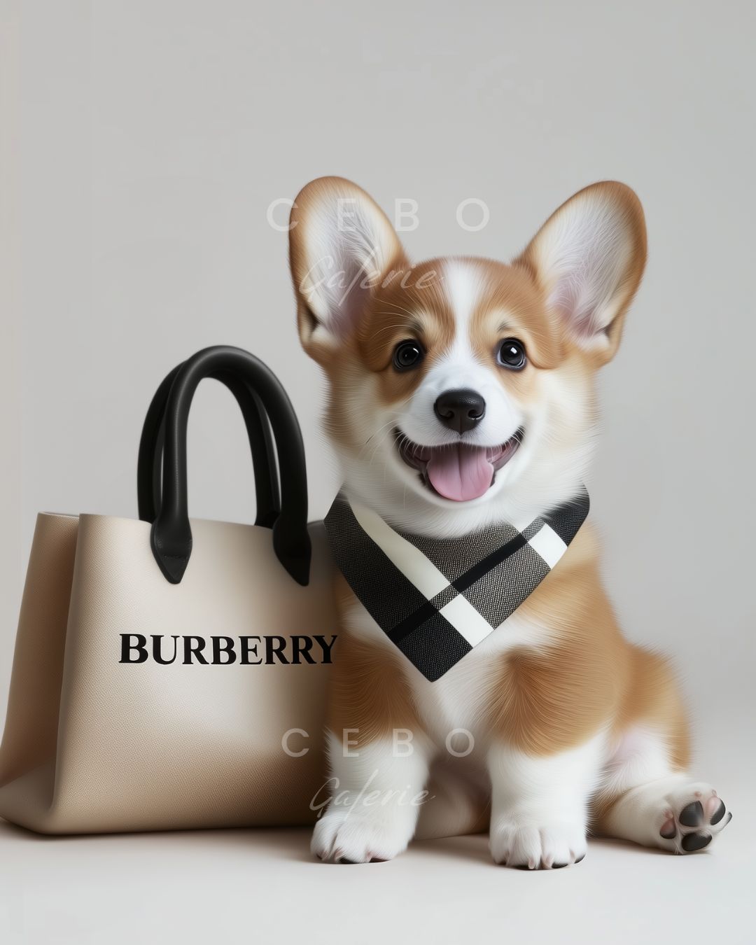 Affiche Corgi de Luxe