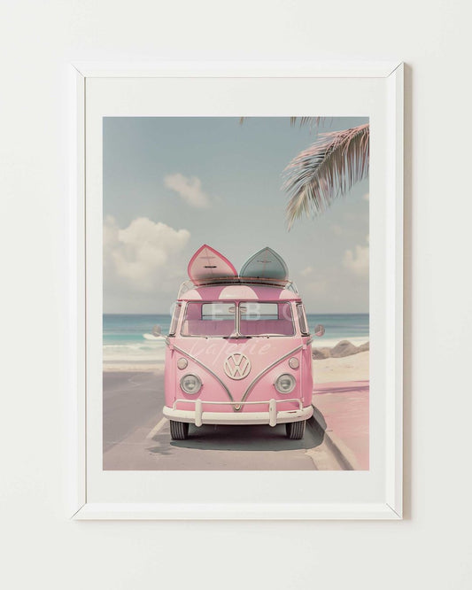 Vintage Escape Poster