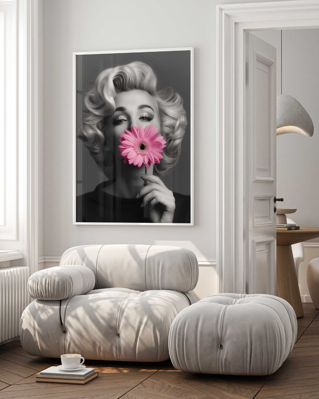 Marilyn Flower Poster