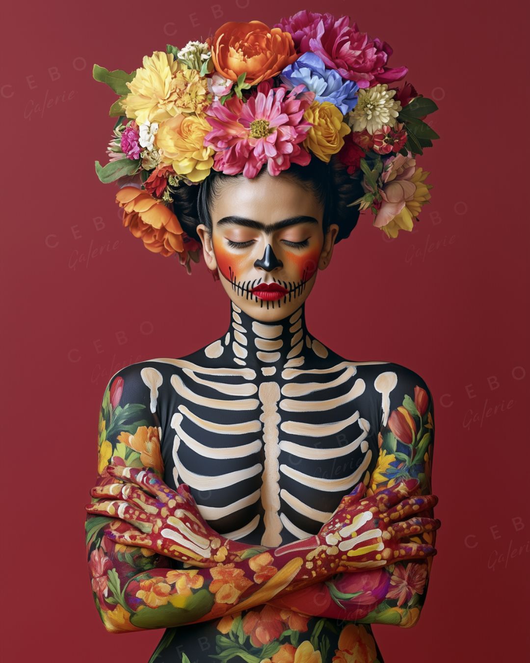 Plakat "Frida de Flores"