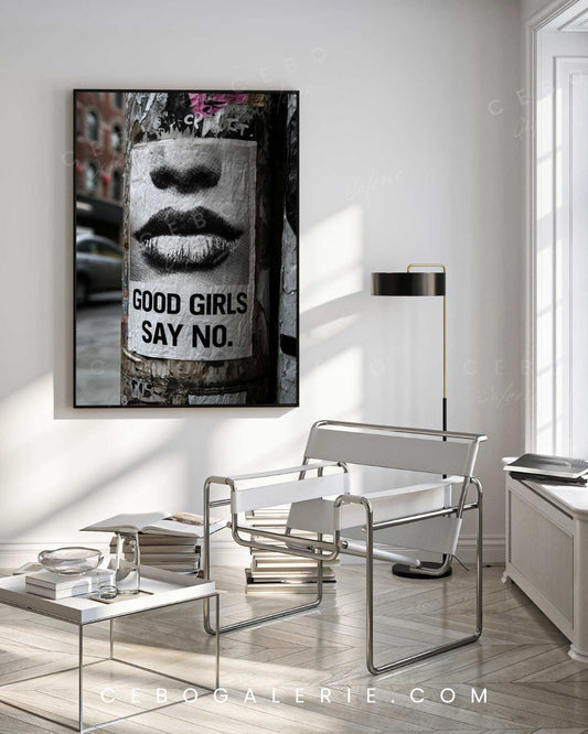Affiche GOOD GIRLS SAY NO.
