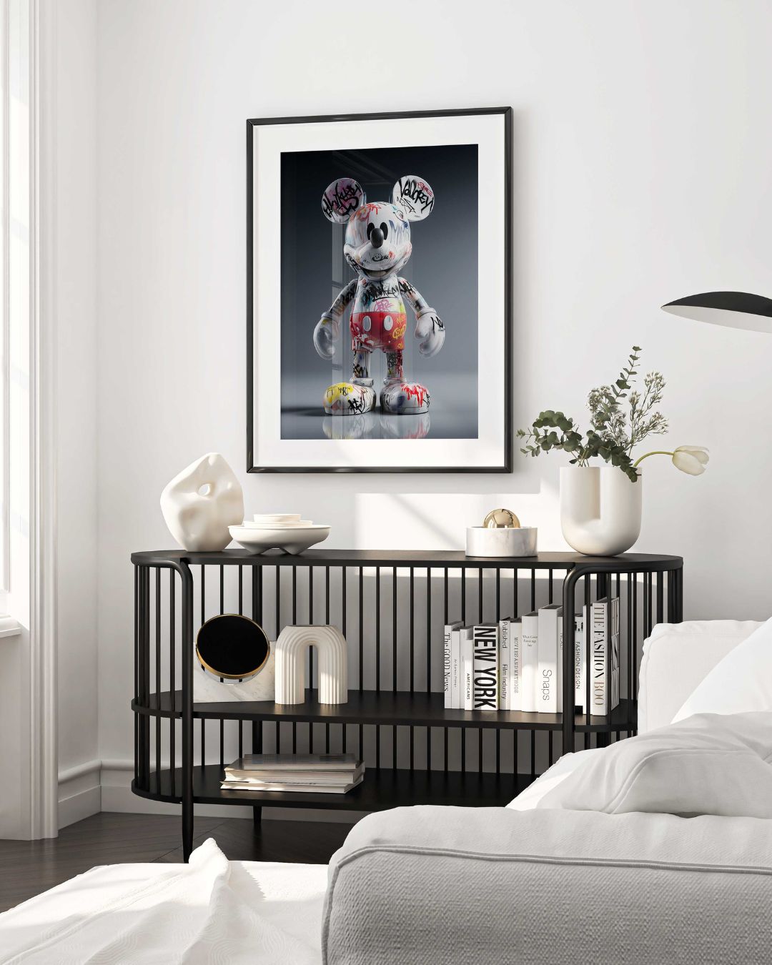 Mickey Graffiti Poster
