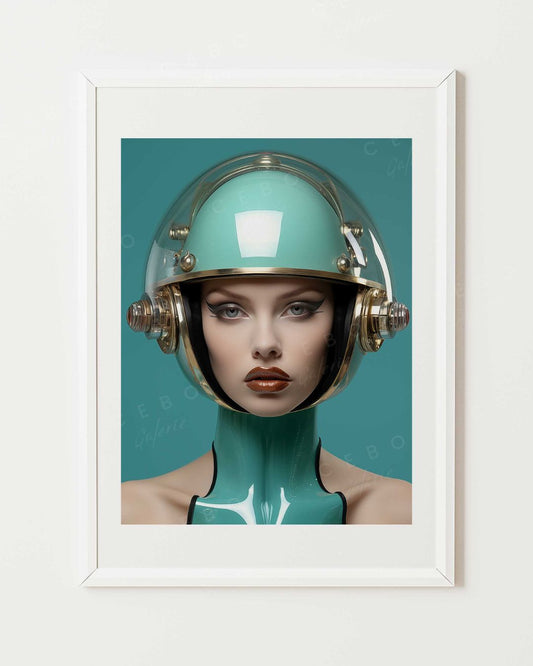 Green Diva Poster