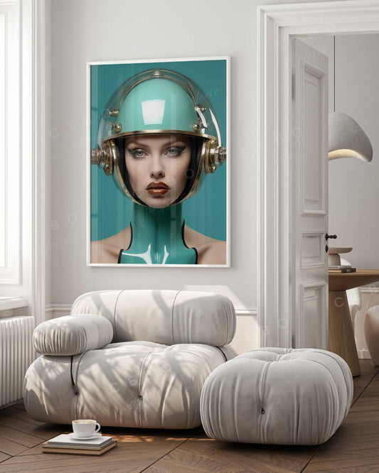 Green Diva Poster