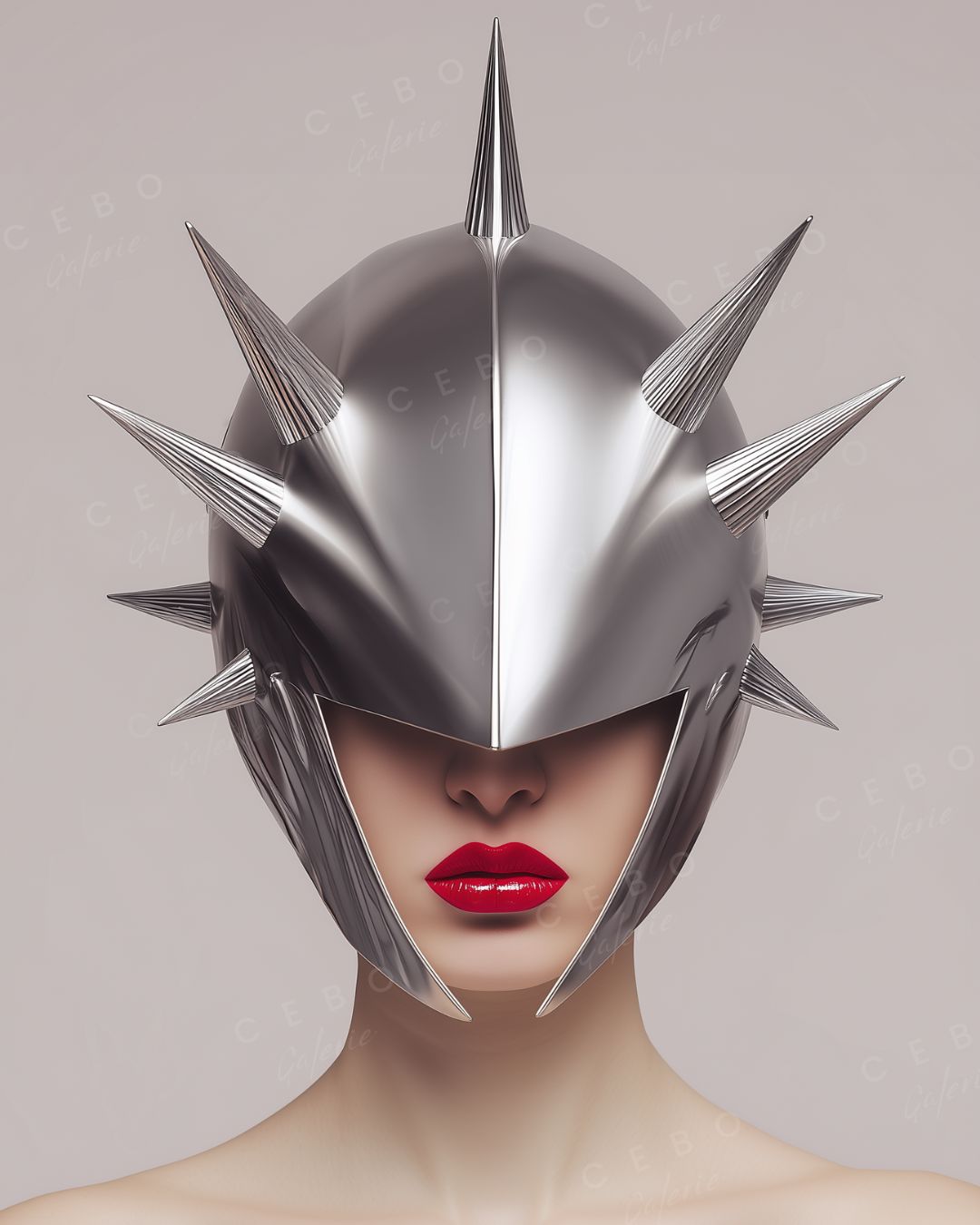 Modernes Krieger-Poster