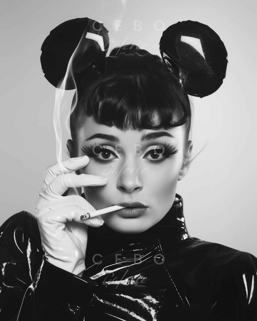 Hepburn Pop Poster