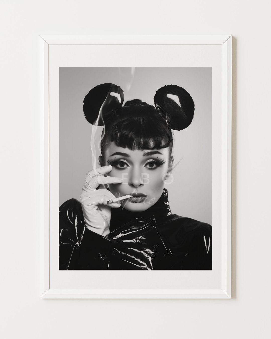 Hepburn Pop Poster
