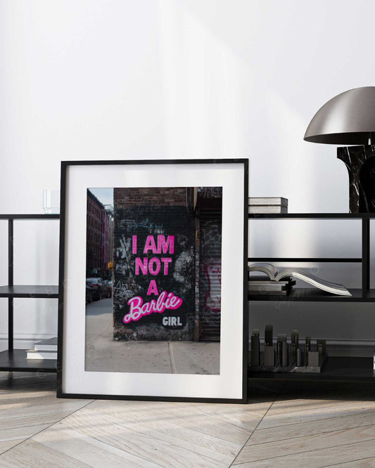 Affiche I Am Not a Barbie Girl