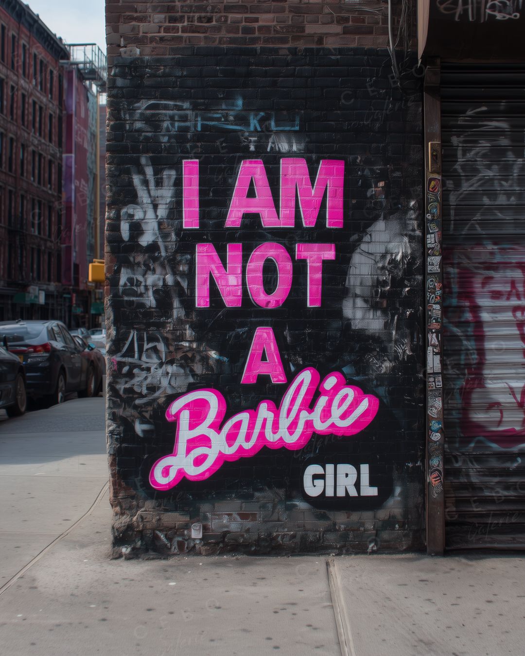Affiche I Am Not a Barbie Girl