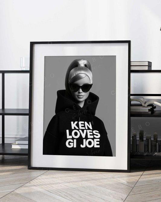 Affiche Ken Loves GI Joe