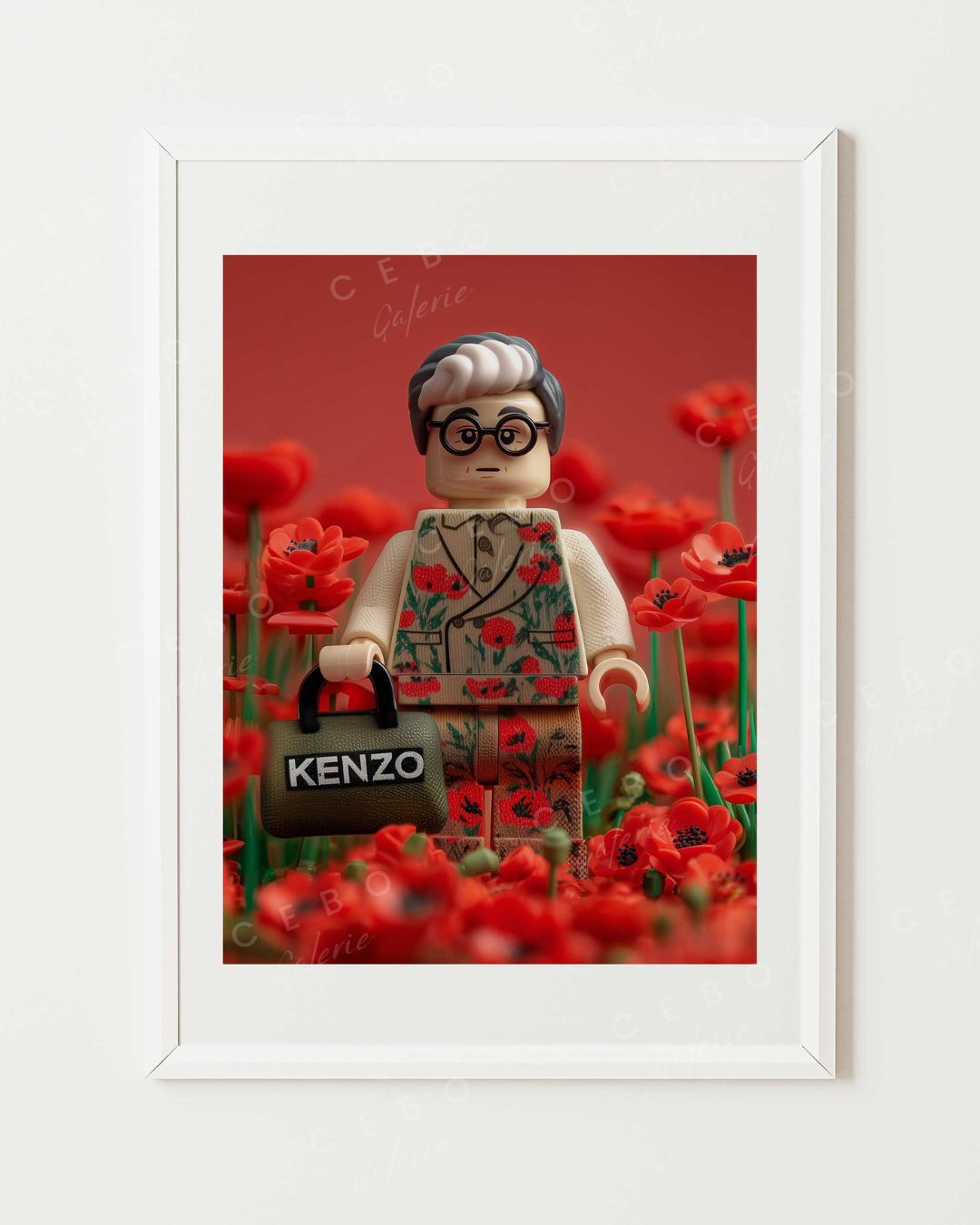 Kenzo Lego poster