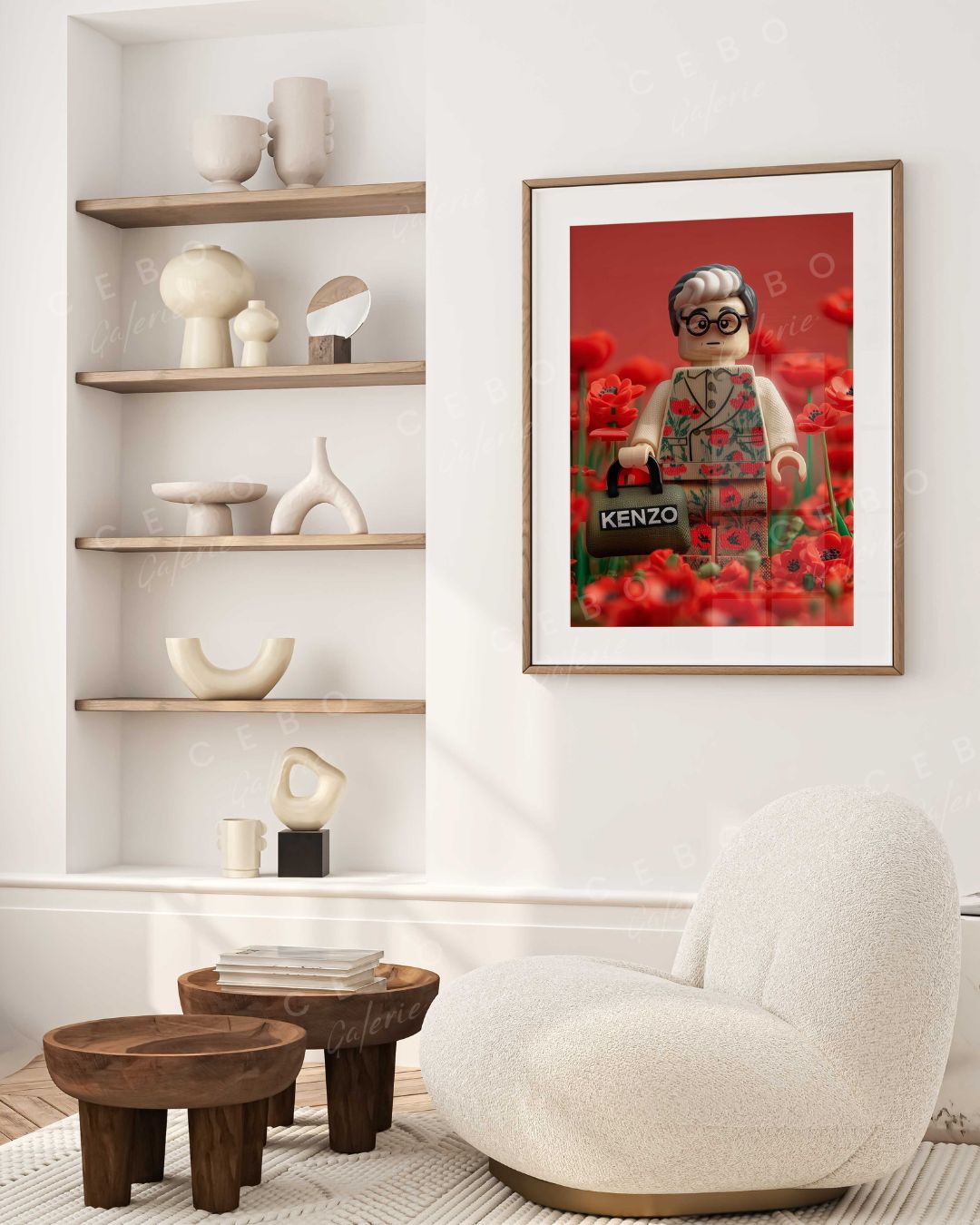 Kenzo Lego poster