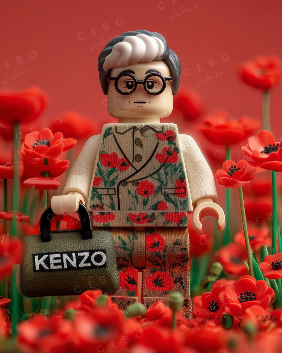 Kenzo Lego poster