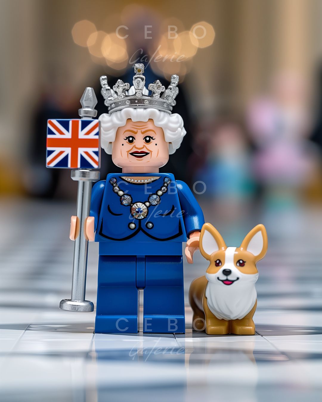 Lego Queen Poster