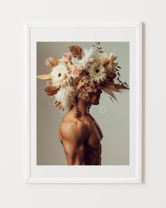 Floral Masculinity Poster