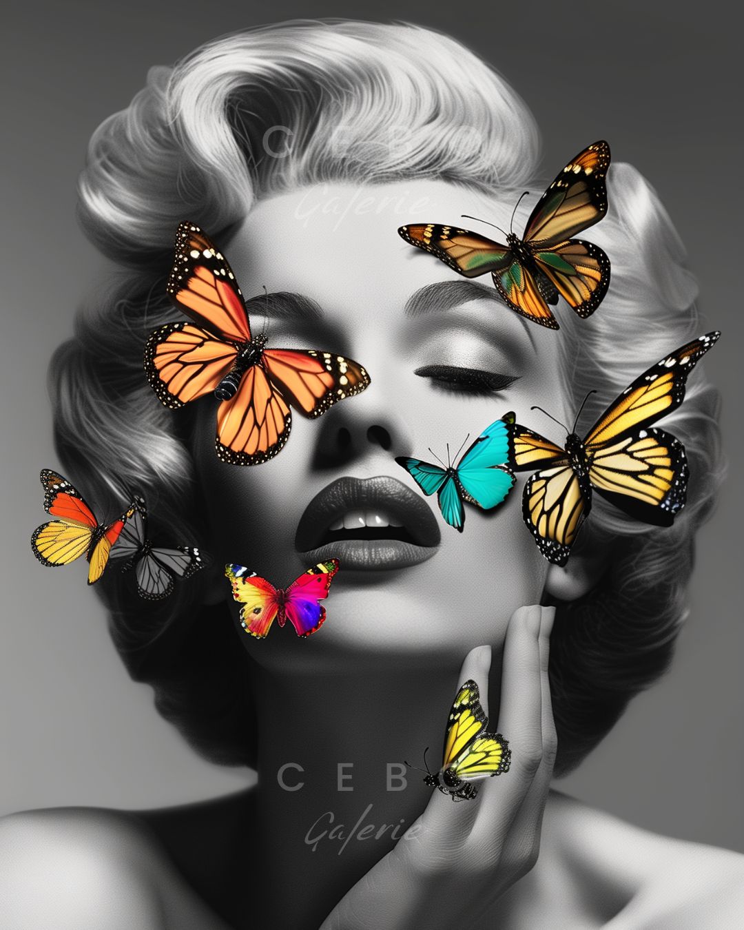 Marilyn's Metamorphosis Poster
