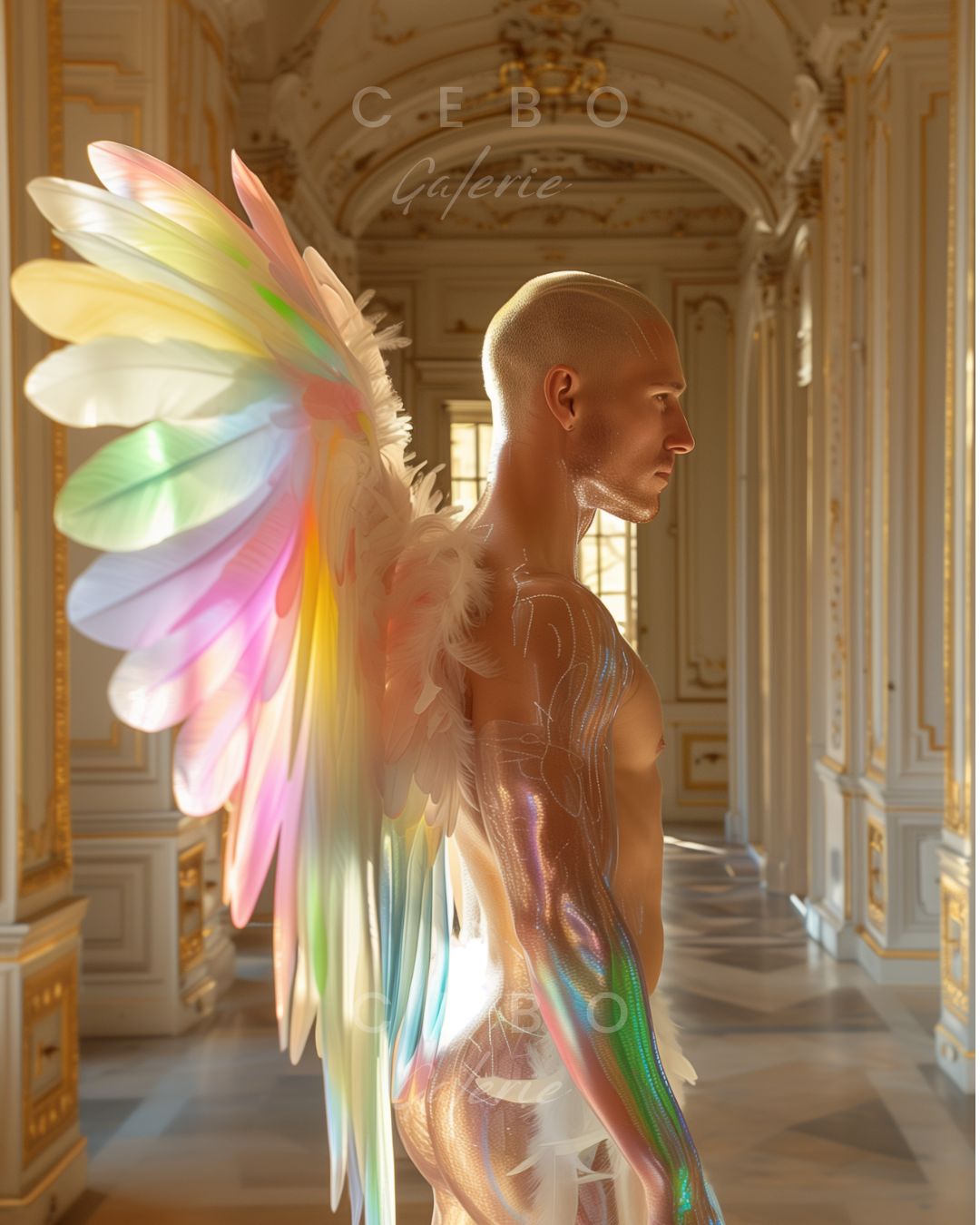 Modern Angel Poster