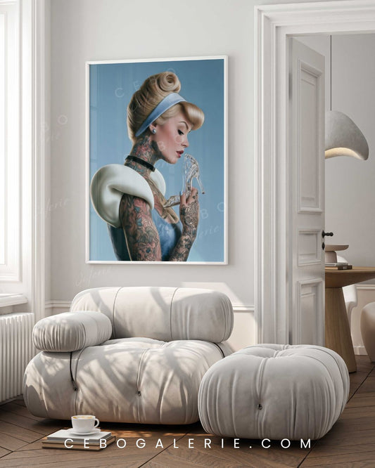 Affiche Moderne Cendrillon