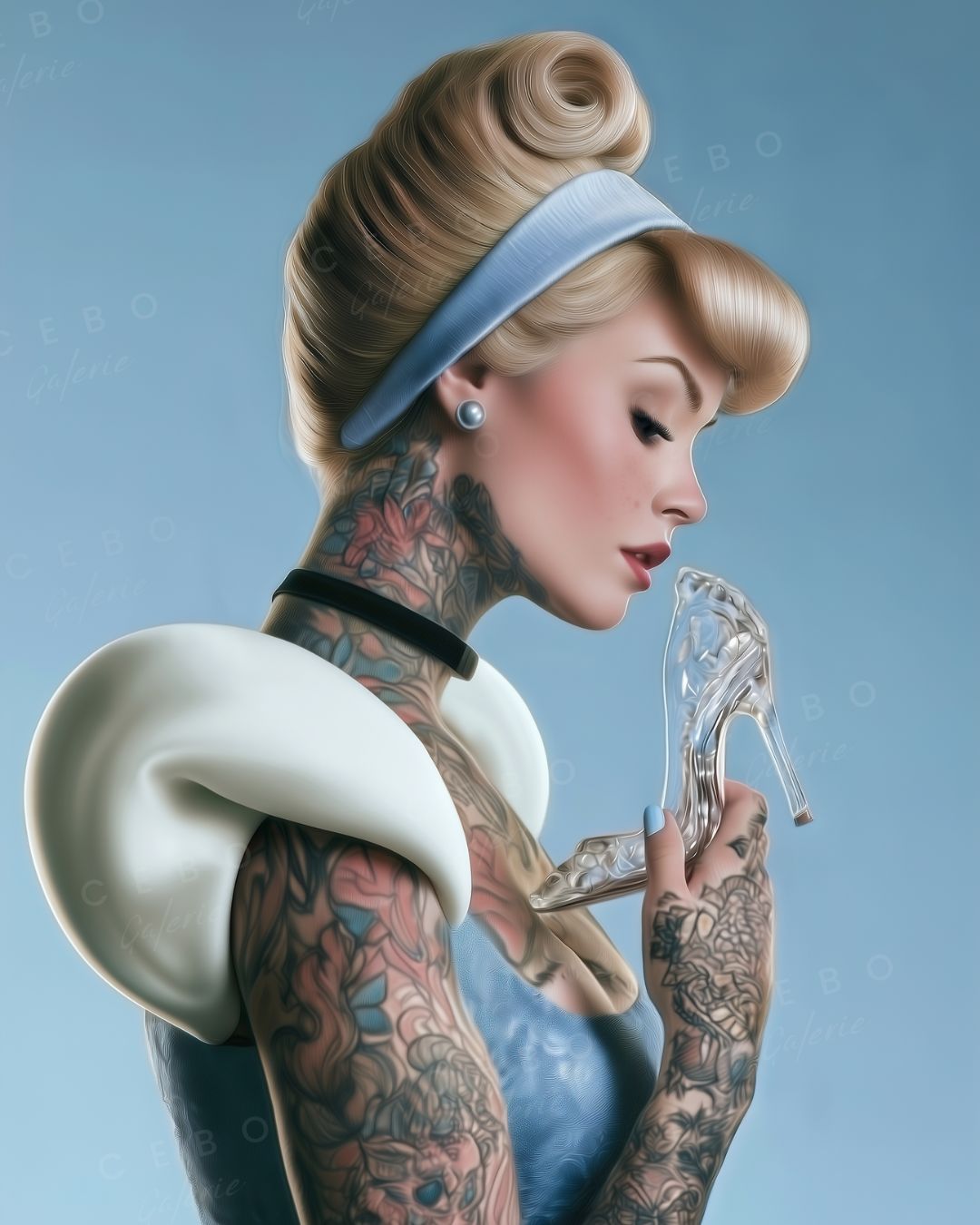 Affiche Moderne Cendrillon