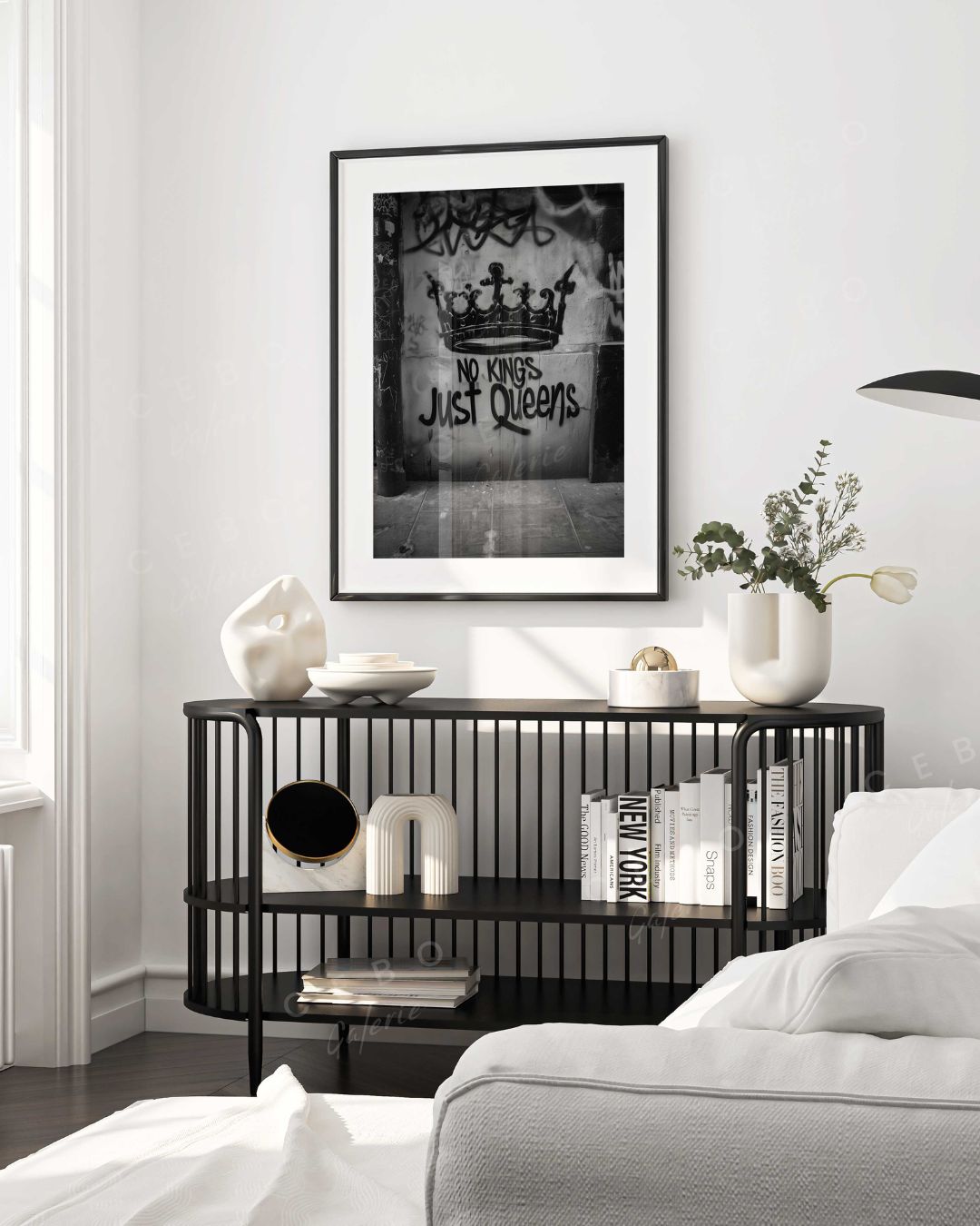 No Kings Just Queens Poster
