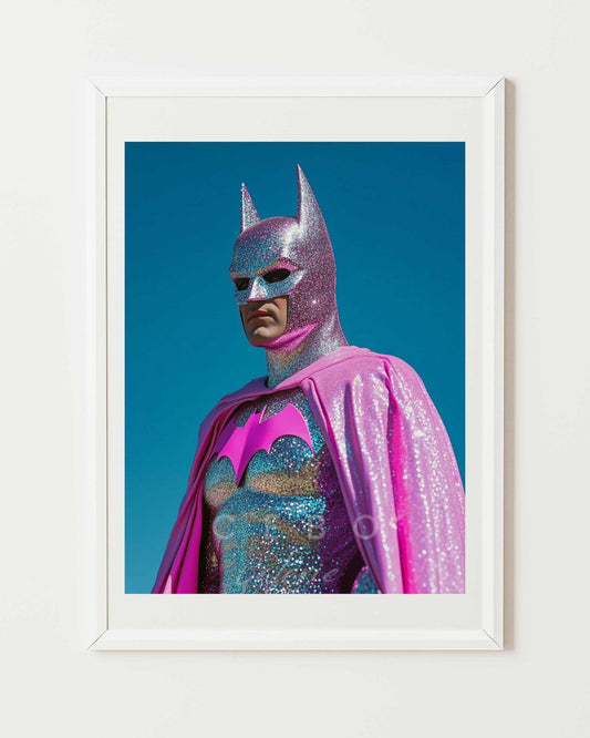 Pink Batman Poster
