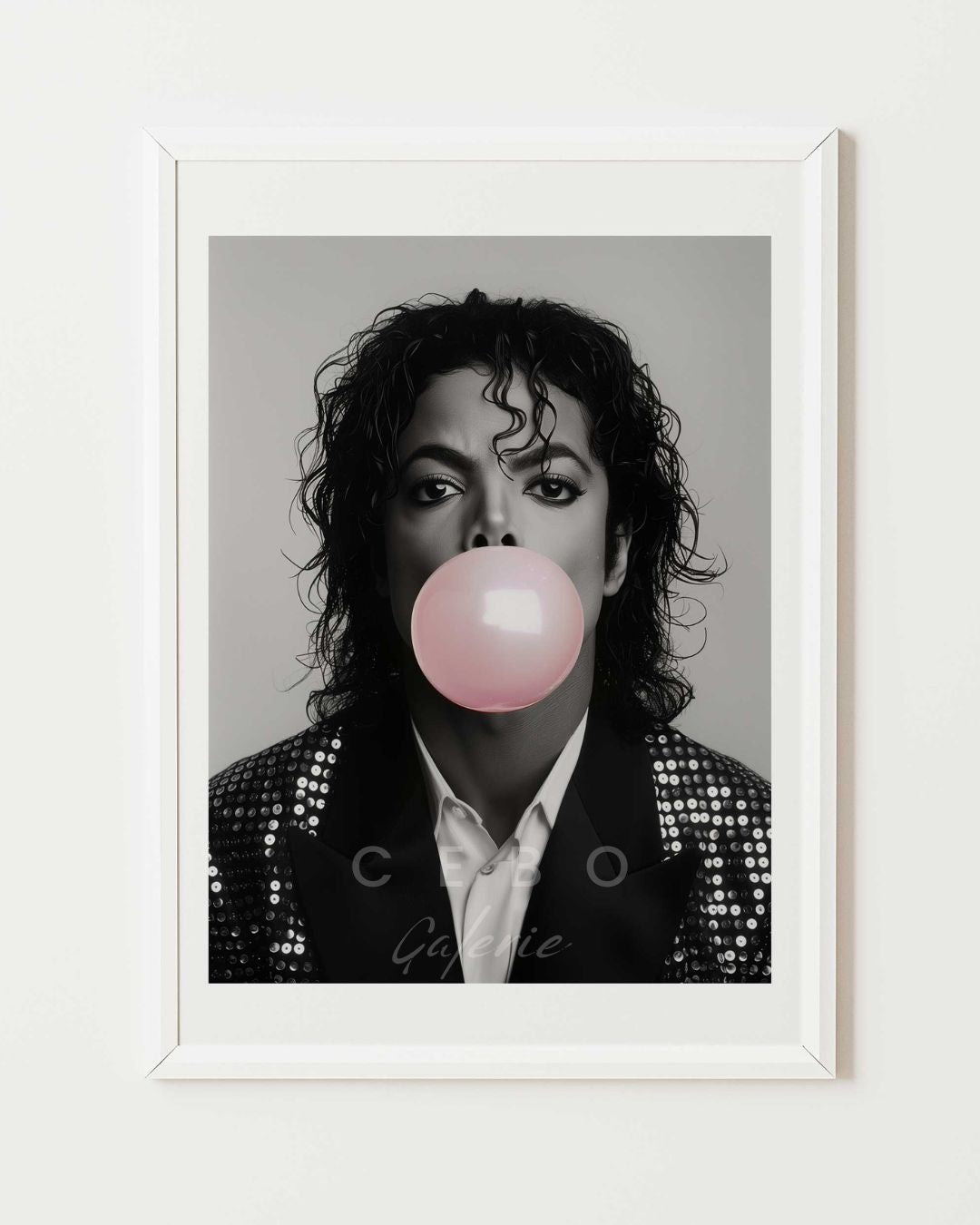 Jackson Bubbles Poster