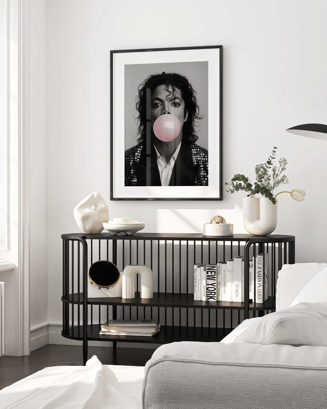 Jackson Bubbles Poster