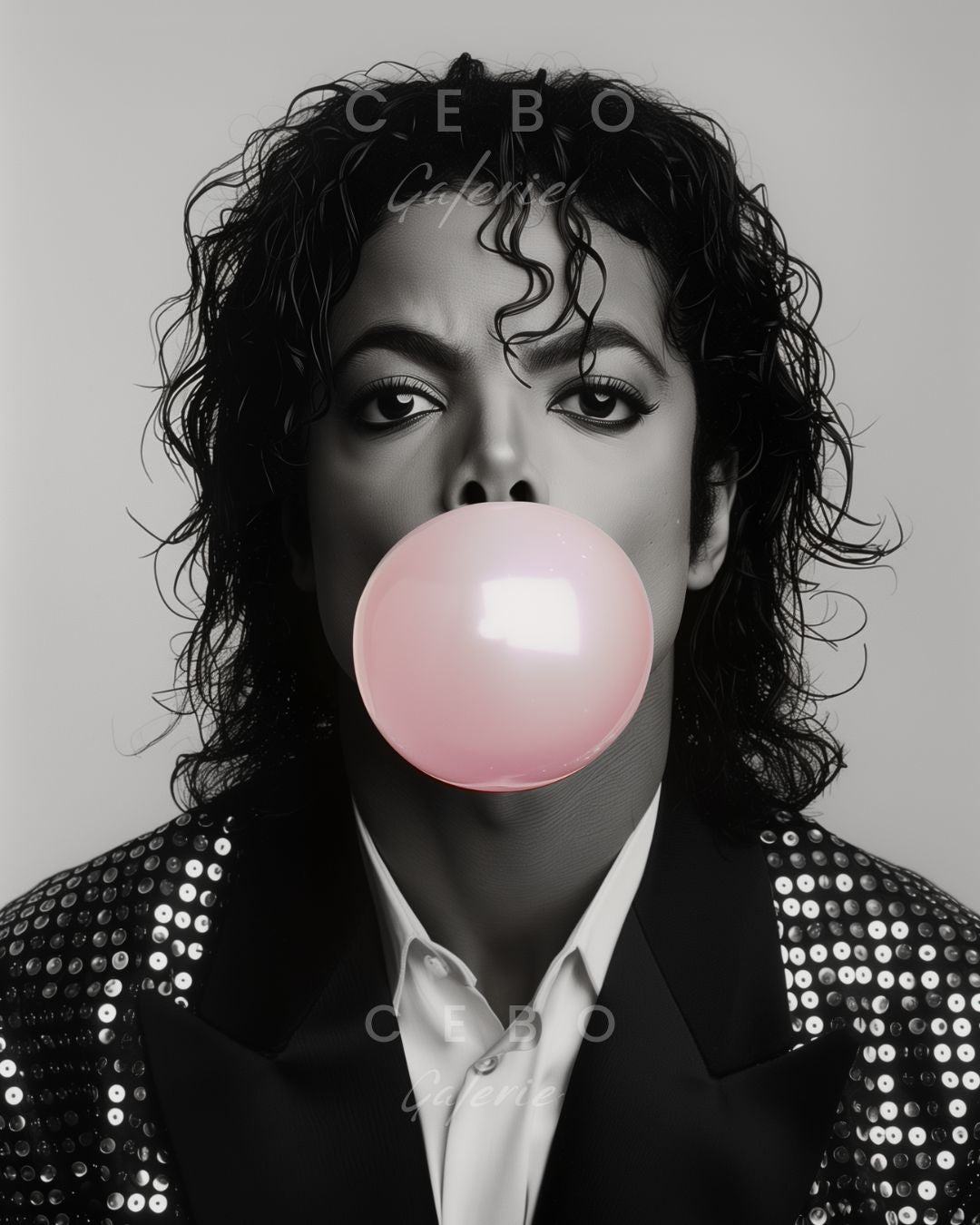 Jackson Bubbles Poster