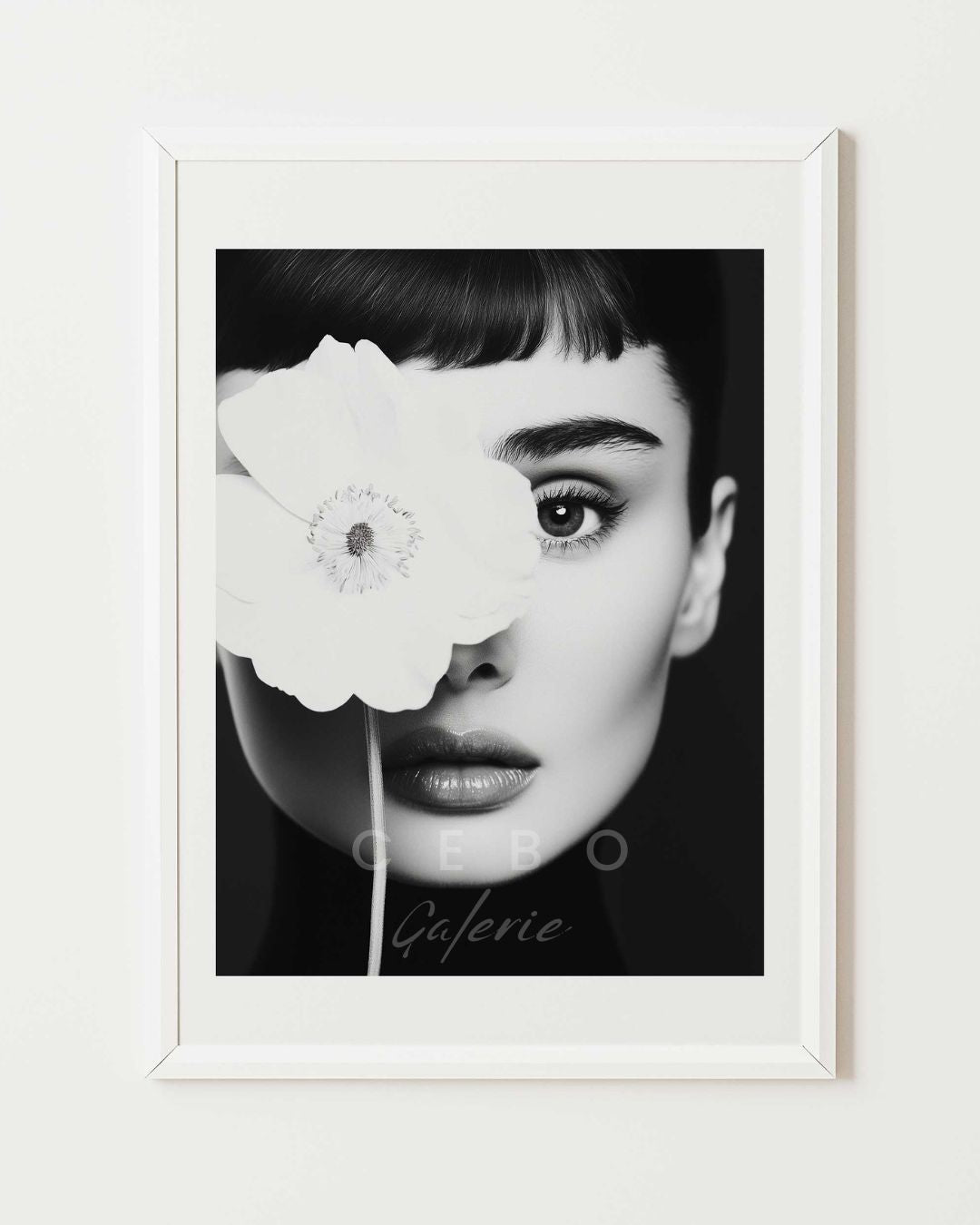 Audrey Flower Poster
