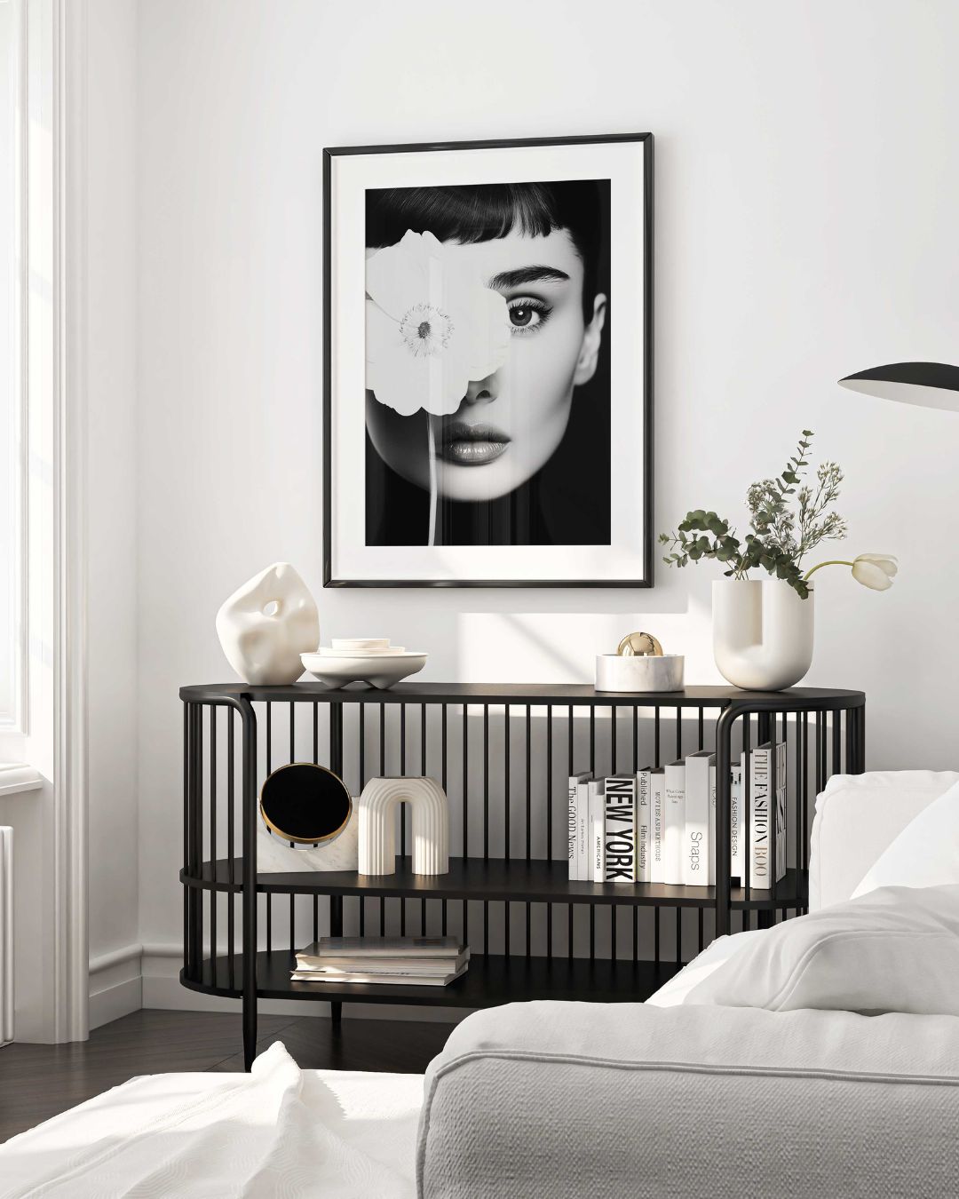 Audrey Flower Poster