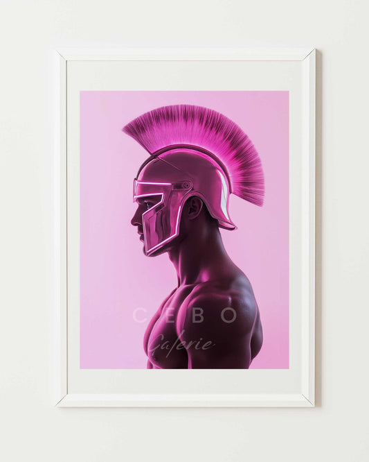 Pink Gladiator Poster