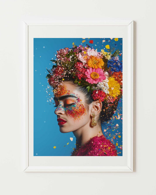 Frida Colors Poster