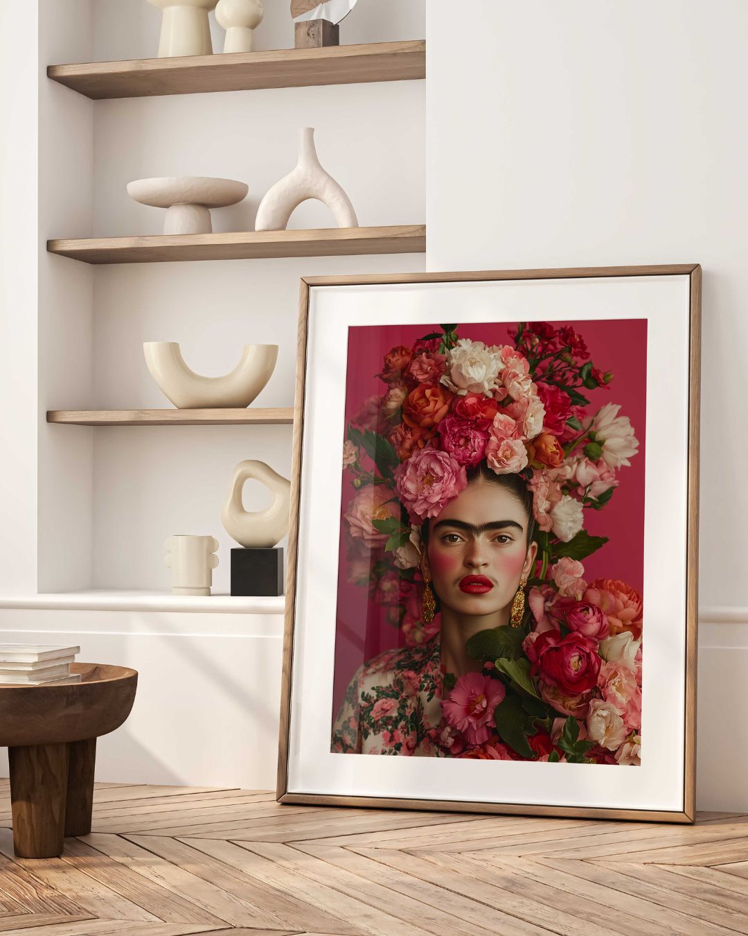 Purple Frida Poster