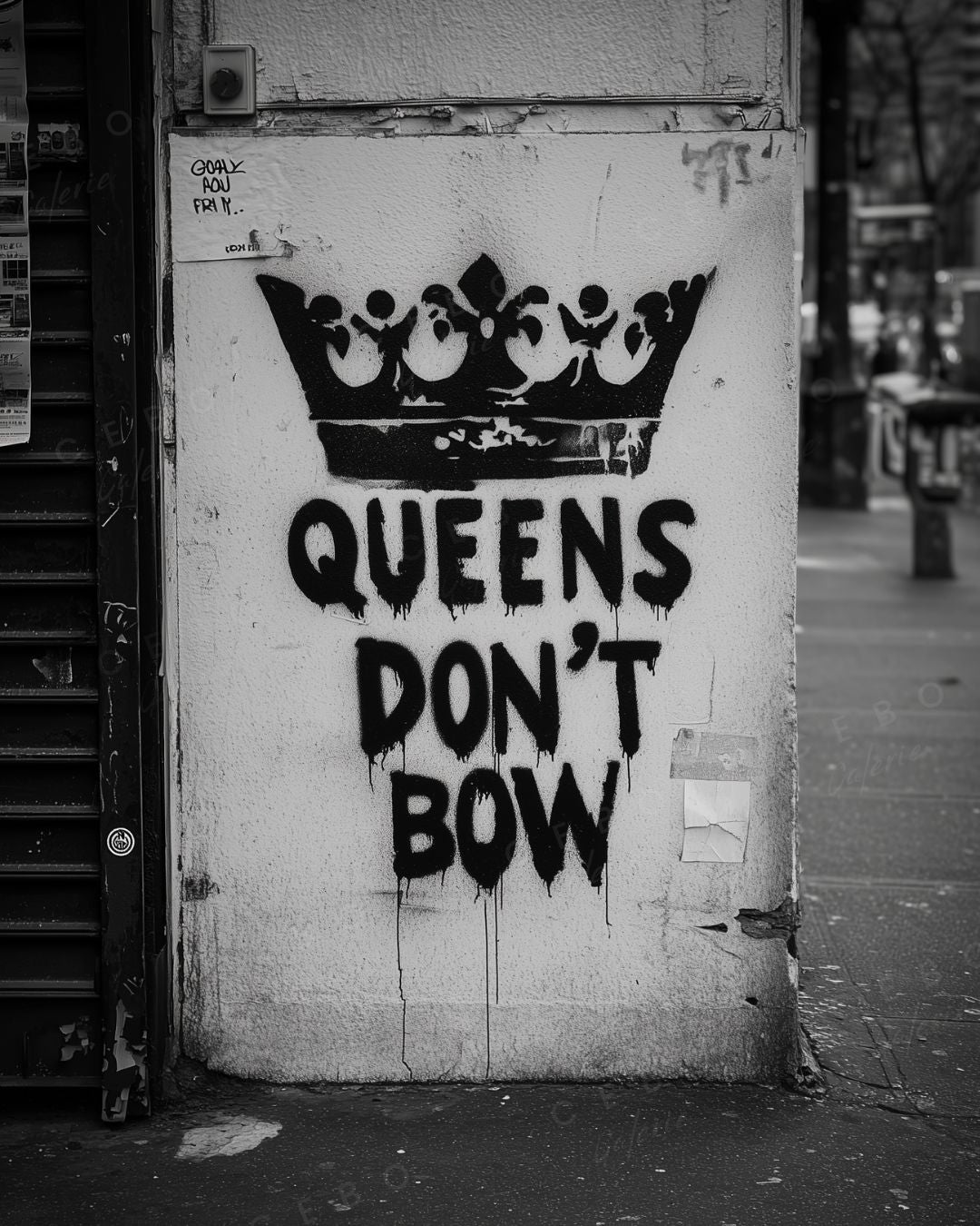 Queens Don't Bow Plakat